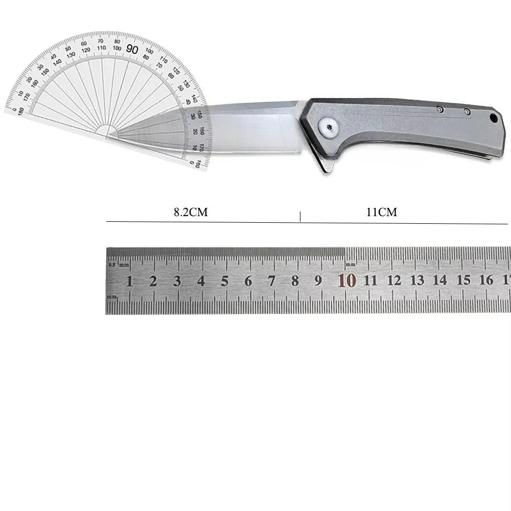 DIY Supplies Woodworking EDC Folding Tactical Knife Self Defense