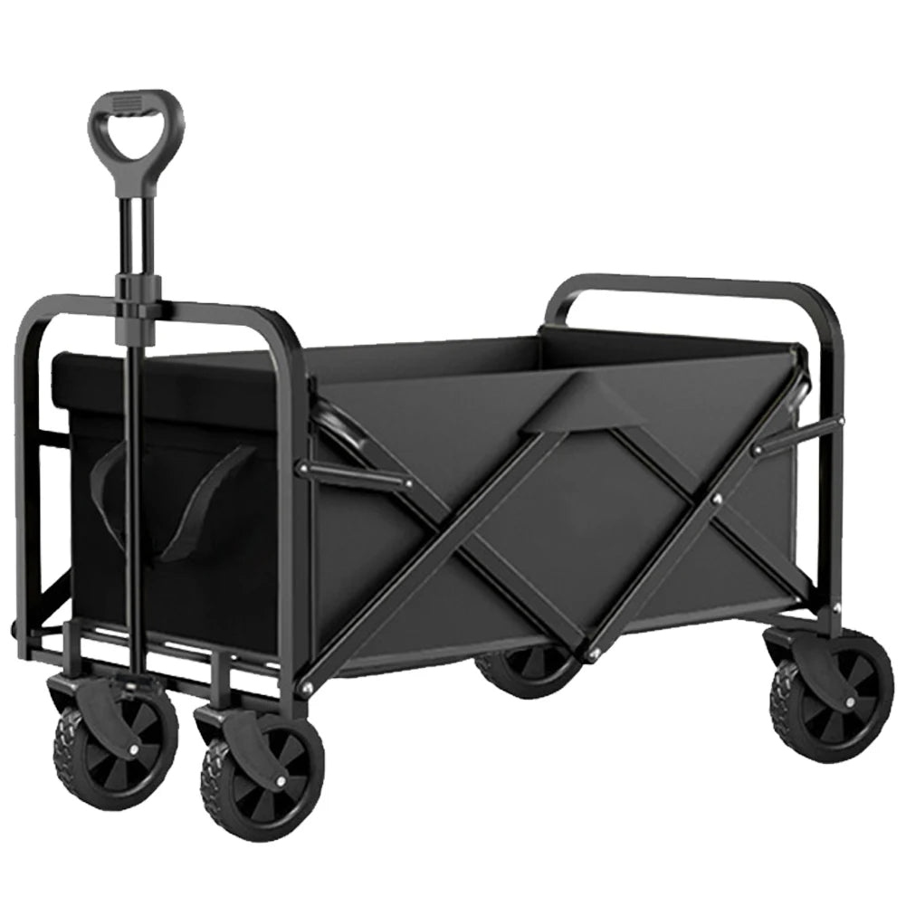 APWIKOGER Collapsible Wagon Cart Heavy Duty Foldable Utility Outdoor