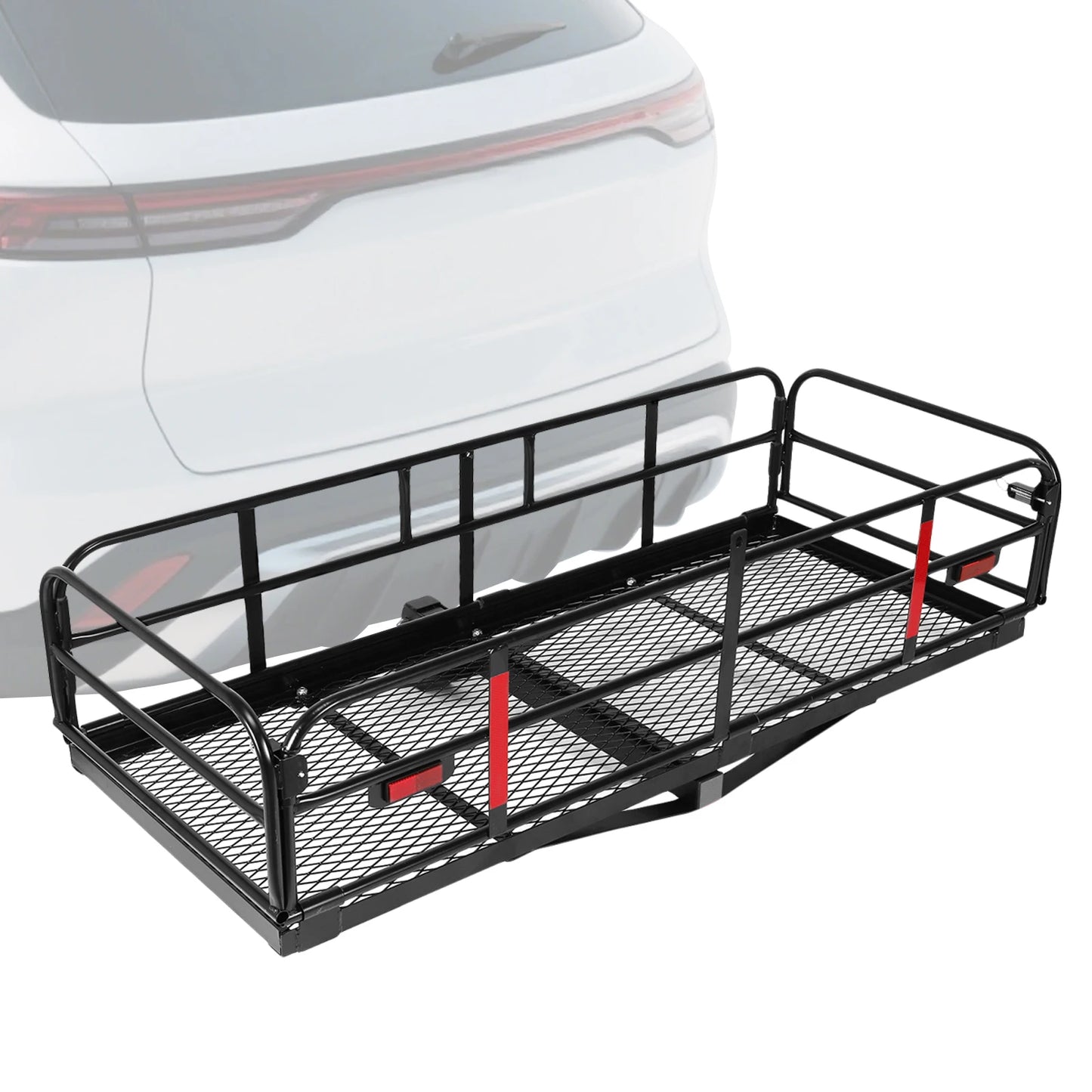 APWIKOGER Rear Luggage Basket Cargo Carrier Hitch Mount For SUV