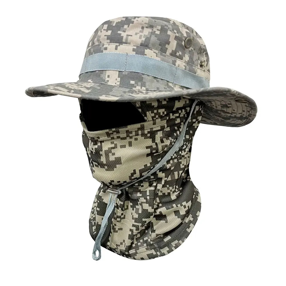 Craft Of Weaving Boonie Hat Balaclava Set Outdoor Sun Protection