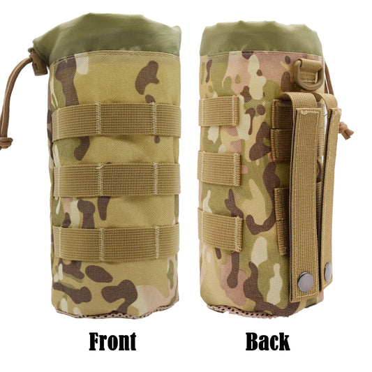 Tactical Molle Water Bottle Carrier Pouch Holder Outdoor Travel Camping