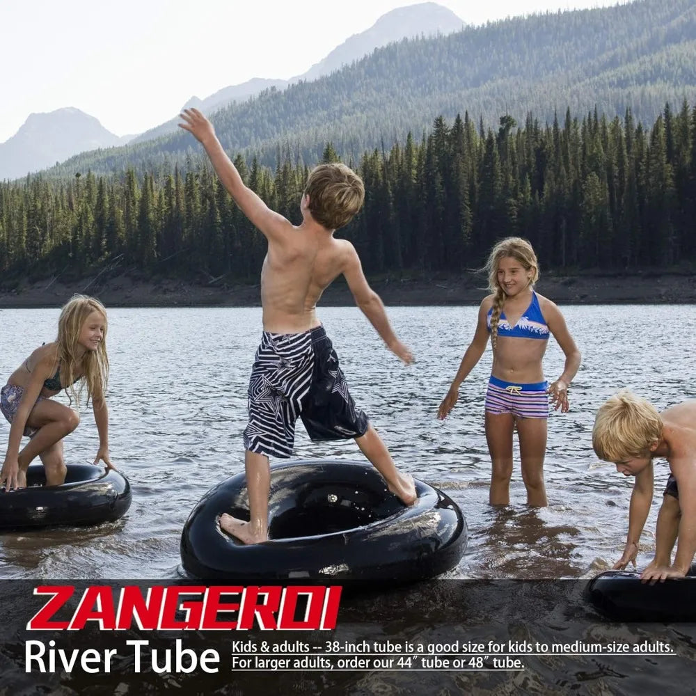 HOME Heavy Duty Rubber River Tube Floating And Pool Use