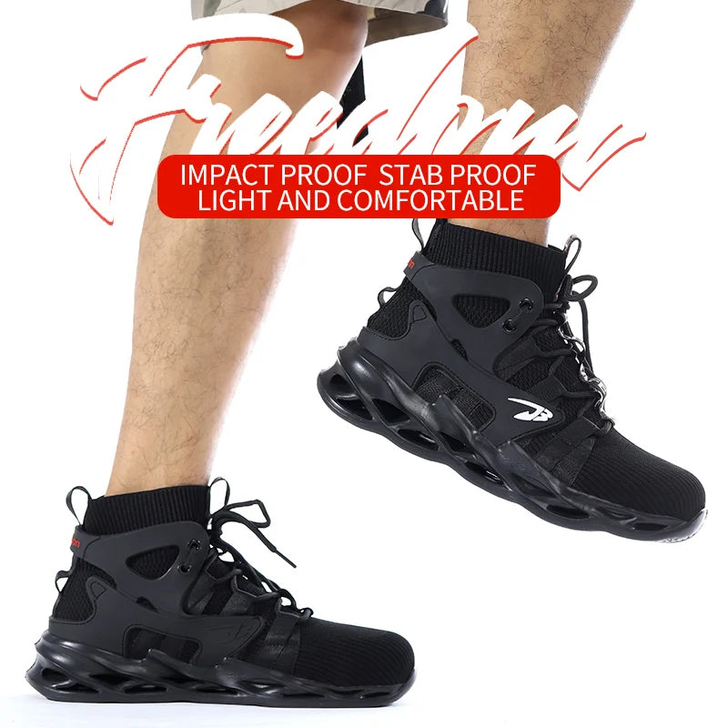 Department Name Breathable Anti Puncture Safety Shoes For Men