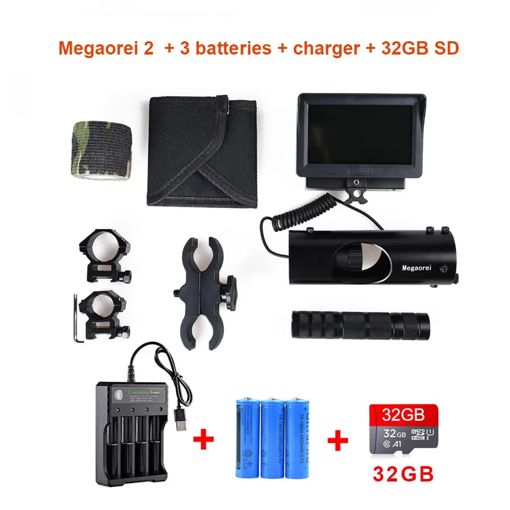 Tensdarcam Megaorei 2 Night Vision Infrared Rifle Scope Professional Hunting