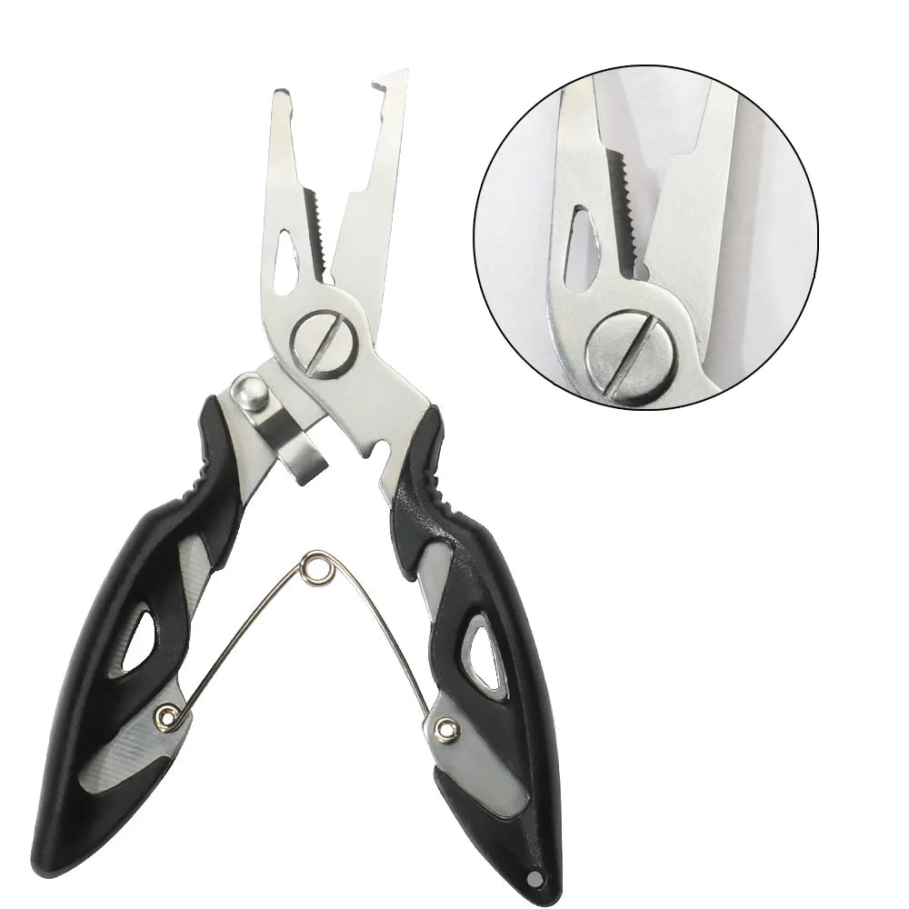 High-concerned Multifunction Fishing Pliers Split Ring Opener Hook Remover