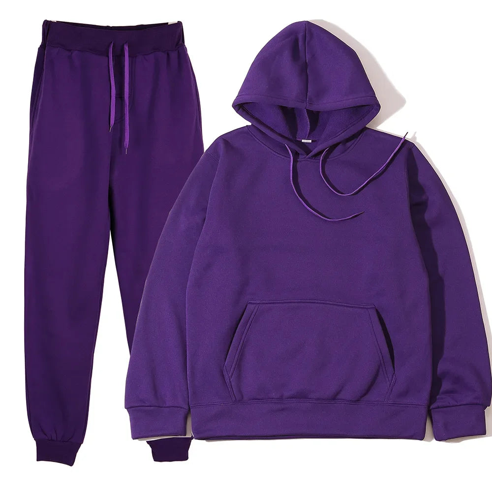 Men's Hoodie and Pants Tracksuit
