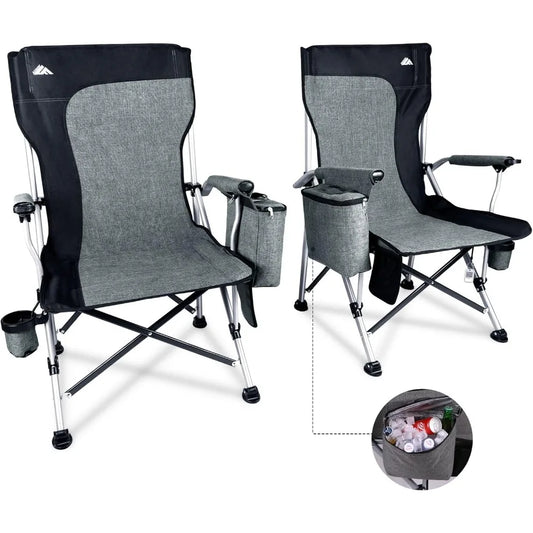 YTYIN Portable Folding Camping Chair With Side Pockets