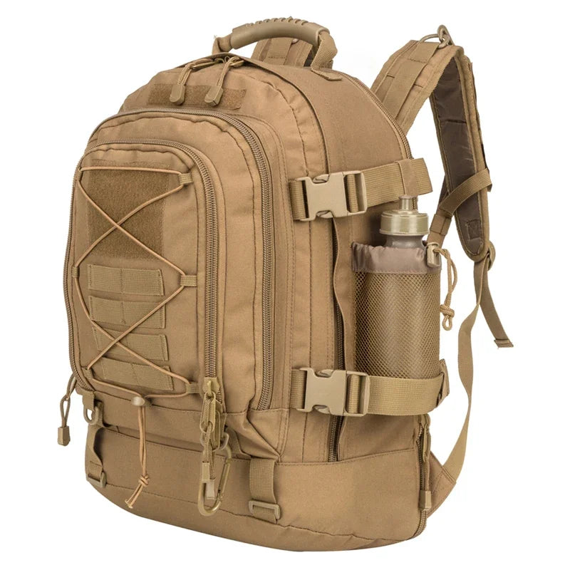 QCN Tactical Military Style Backpack Unisex for Travel and Hiking