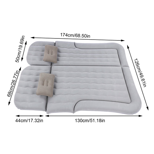 DOACT 2 In 1 Inflatable Travel Mattress For Car SUV