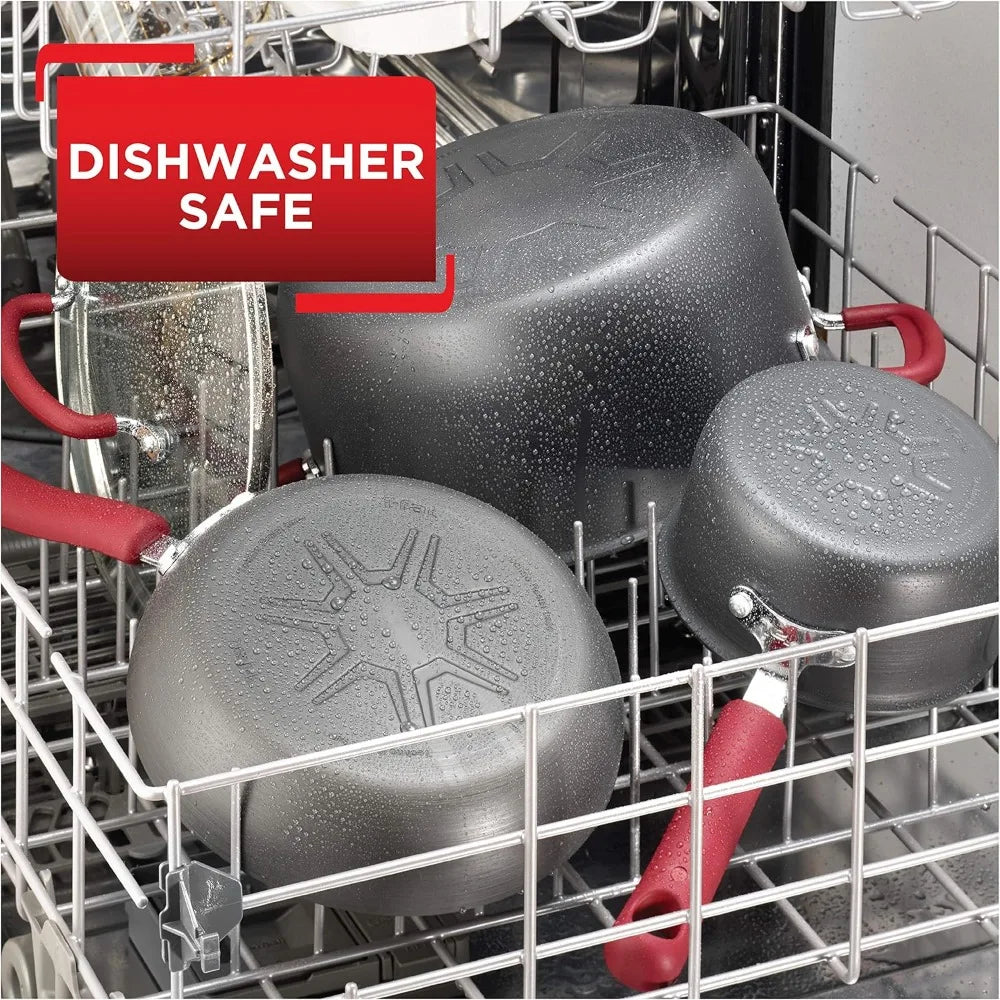 DAFIFY Ultimate Hard Anodized Nonstick Cookware Set Oven Safe