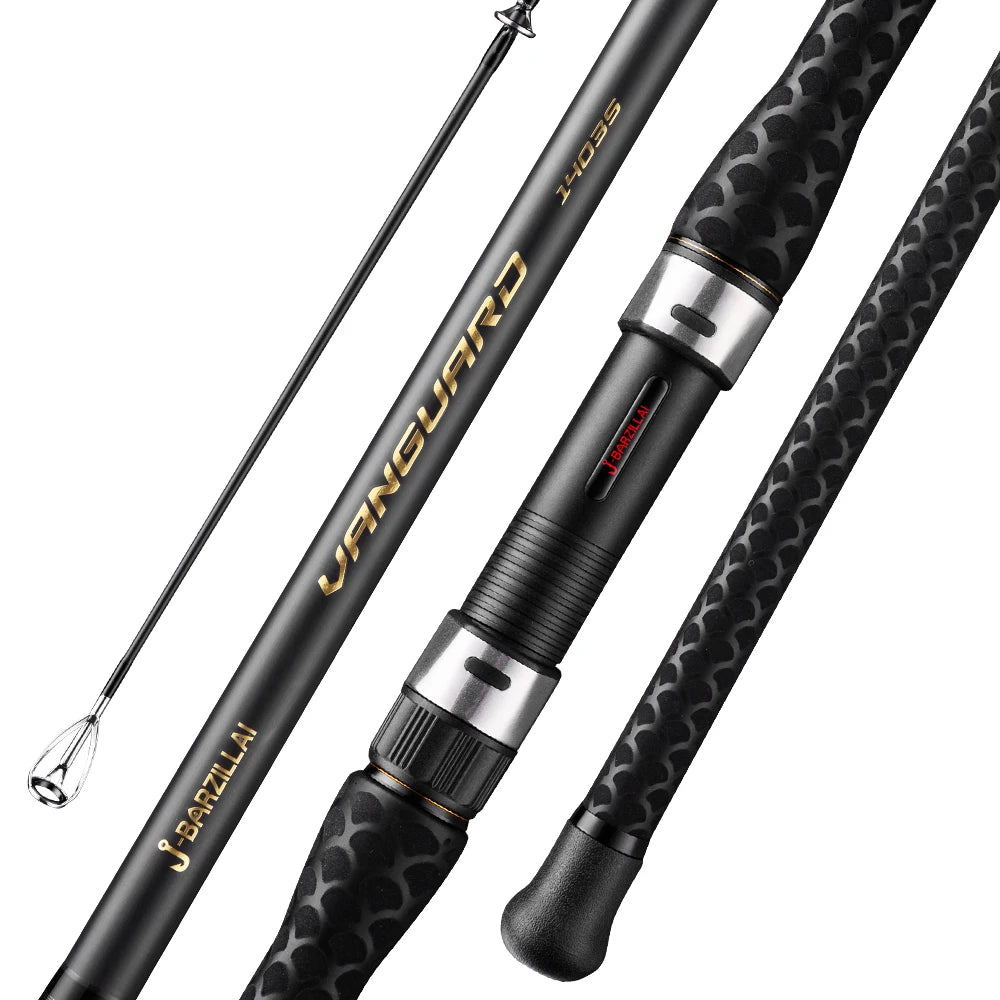 J-BARZILLAI Vanguard Carbon Surf Spinning Rod Ultra Light Sensitivity Graphite