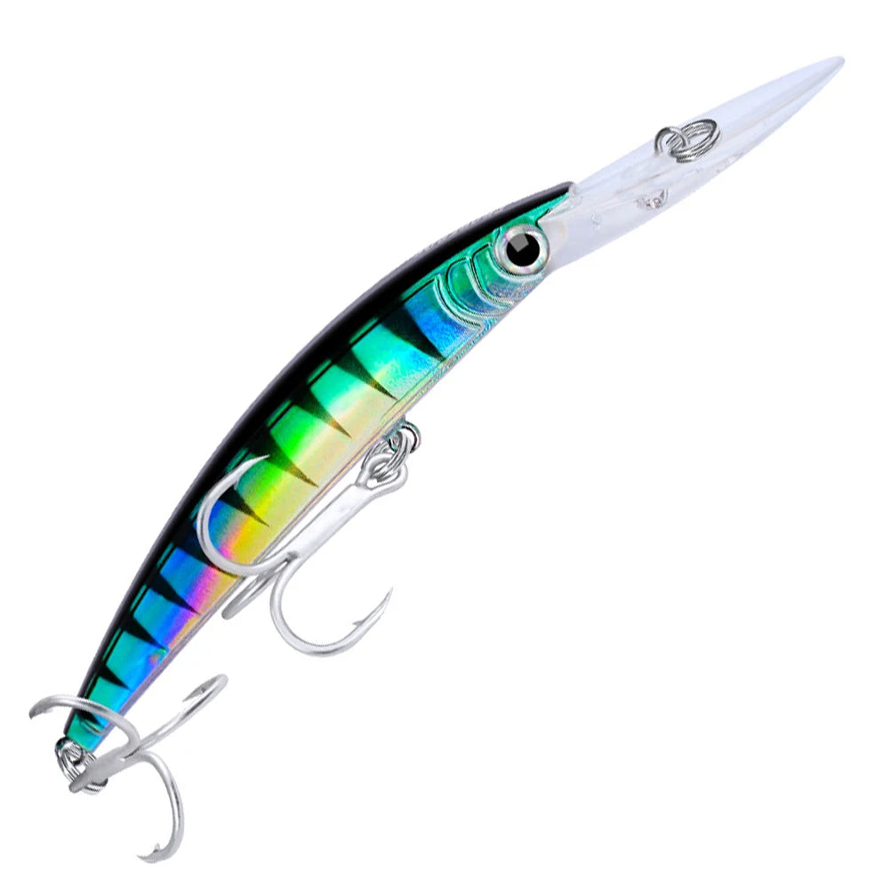 17cm 27g Minnow Plastic Hard Baits with Hooks Fishing Bait Artificial Bait Fishing Accessory