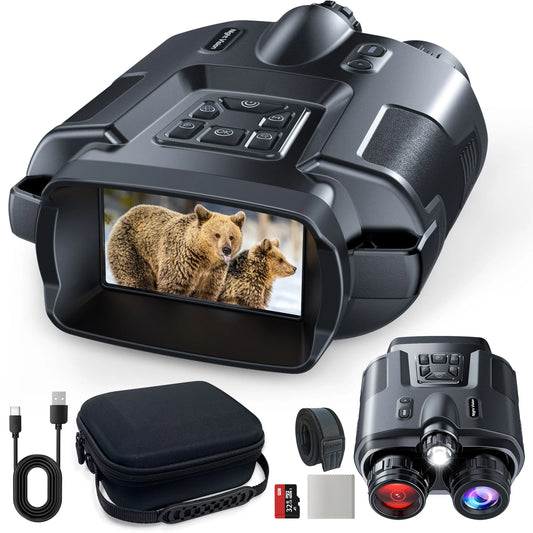 Infrared Night Vision Binoculars With 4K Screen And 8x Zoom