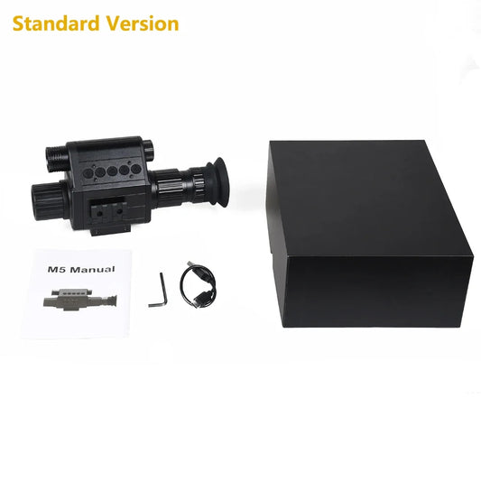 Tensdarcam Digital Night Vision Monocular 1080P Infrared Scope 1x 4x