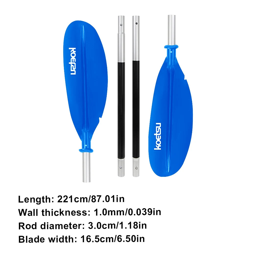 Aluminium Alloy Kayak Paddle Set For Stand Up Paddleboarding