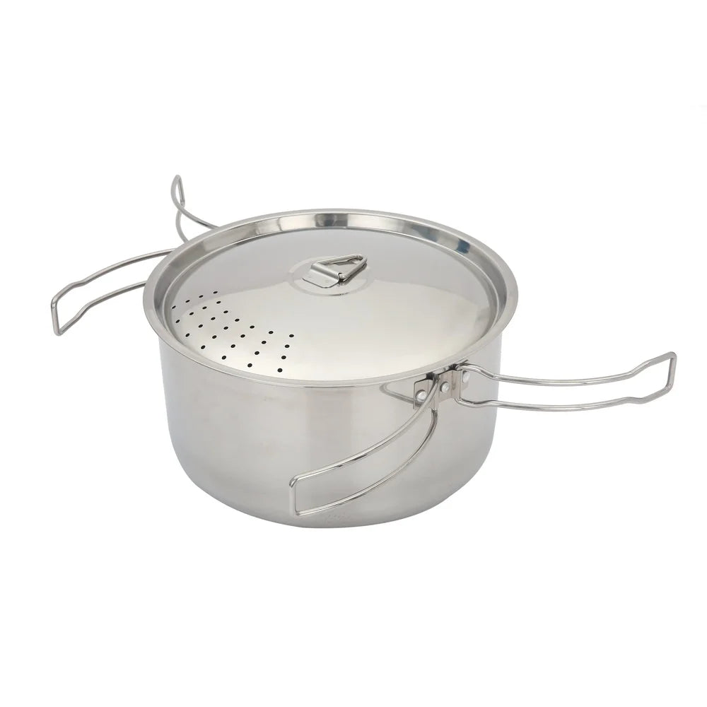 XMSJ 22-Piece Camping Cookware Set Non-Stick Pots With Mesh Bag