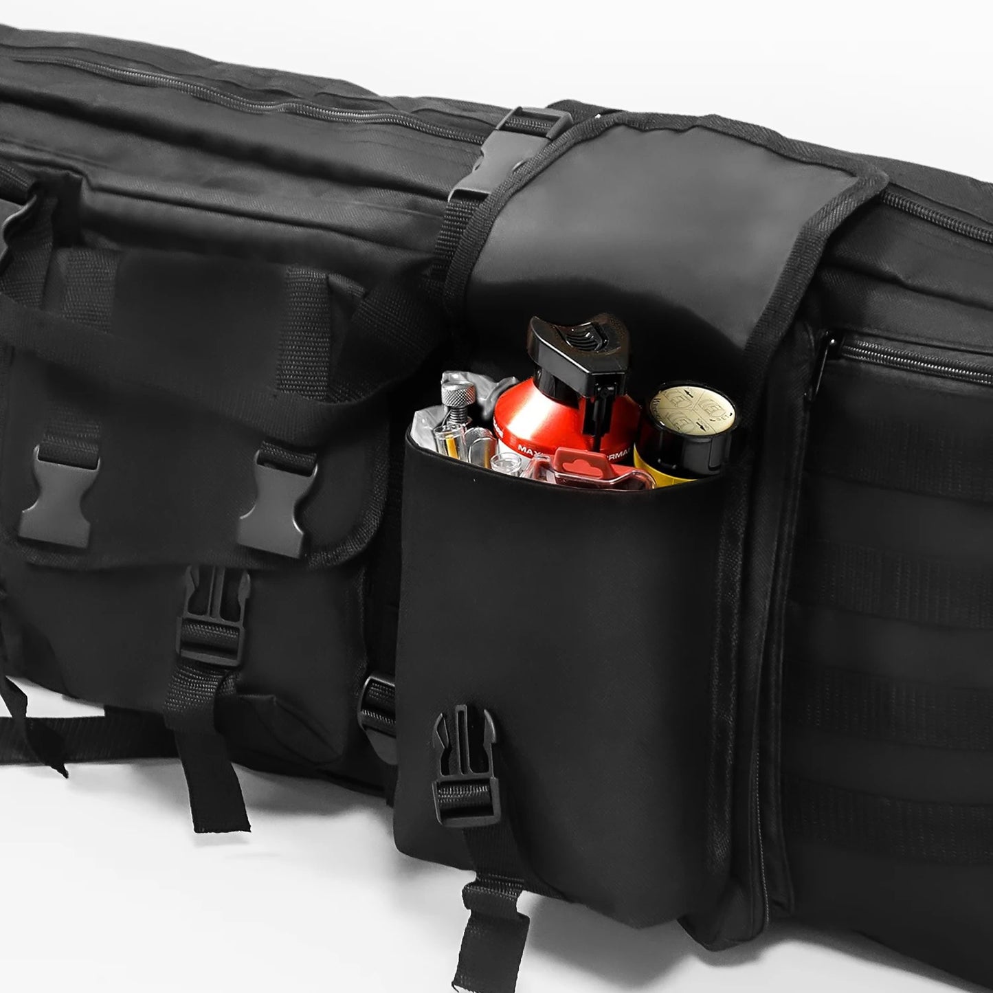West Tune Tactical Double Long Gun Pack Case Lockable Backpack