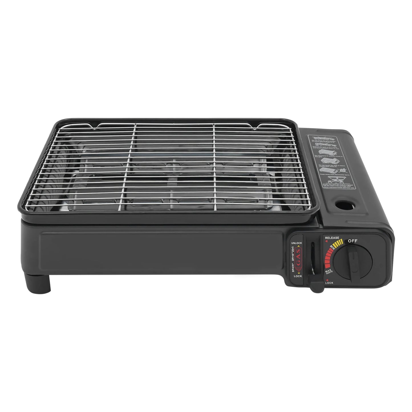 Portable Gas Barbecue Stove For Camping With Carrying Case