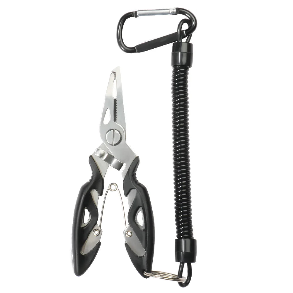 High-concerned Multifunction Fishing Pliers Split Ring Opener Hook Remover