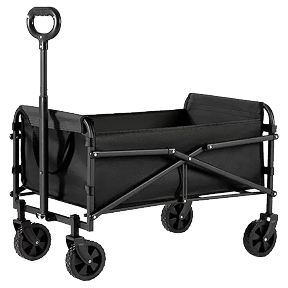 APWIKOGER Collapsible Wagon Cart Heavy Duty Foldable Utility Outdoor