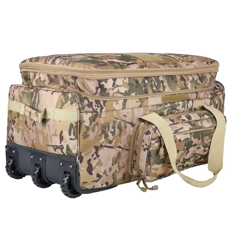 Fujian Military Camouflage Luggage Rolling Trolley Case