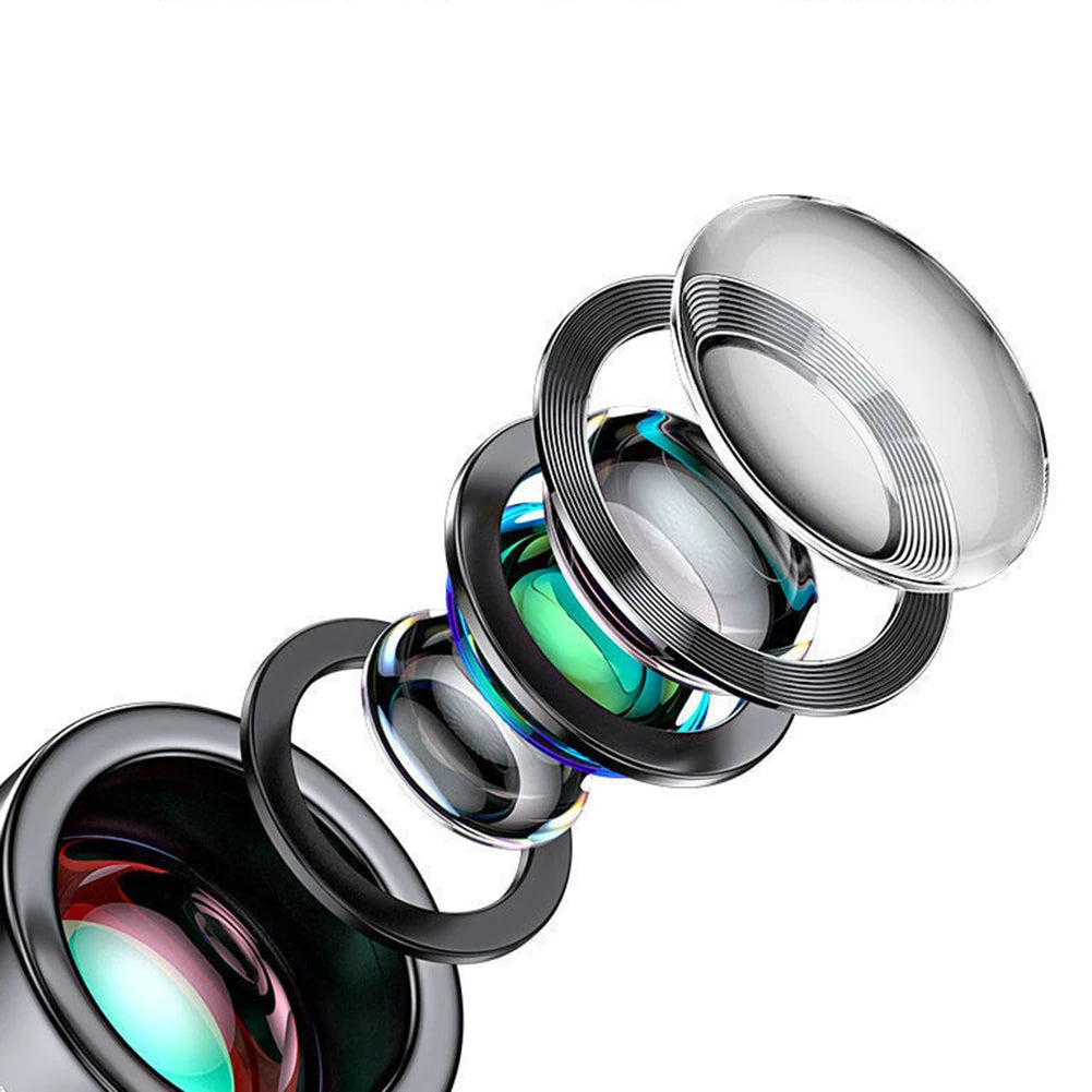 18/28/36X Mobile Phone Camera Lens Universal Zoom Monocular Telescope Phone Camera Telephoto Lens for Camping Hunting Sports