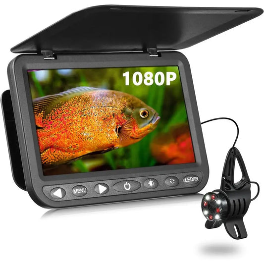 Underwater Fishing Camera HD1080P 7 IPS, 10,000mAh, No Need Learn Night Light Vision Ice Fishing Camera Underwater, Ice Fishing