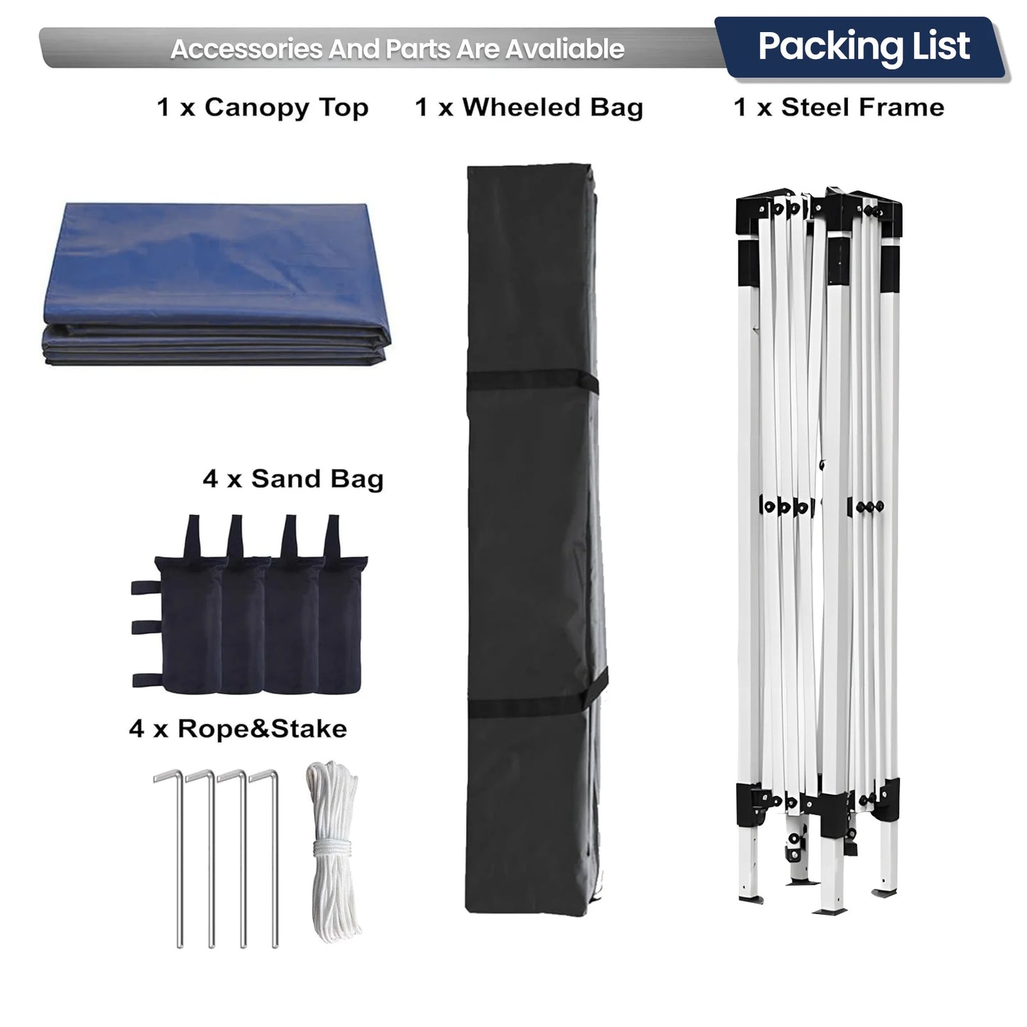 MORNGARDO Pop Up Canopy Tent Instant Shade Shelter