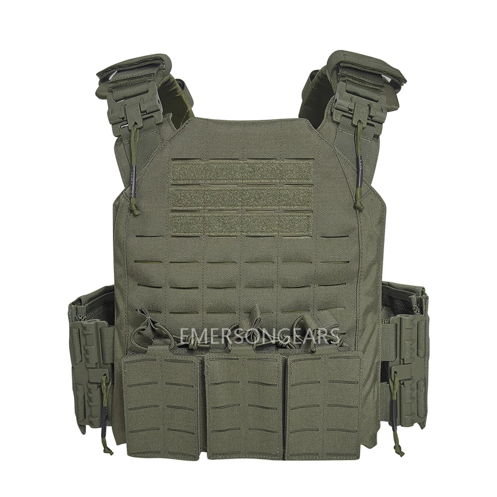 1000 D Nylon Quick Release adjustable laser cutting vest with Hydration Backpack and triple magazine pouch Tatcial combat set