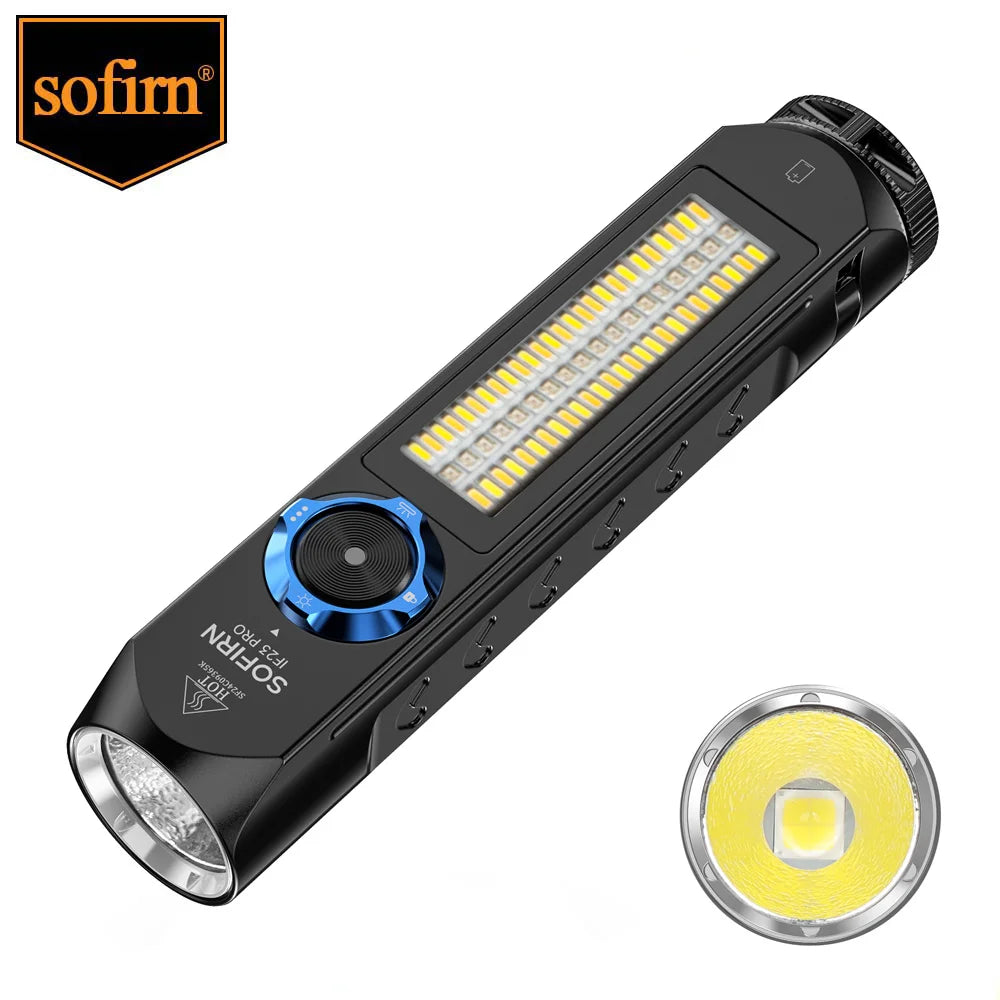 Sofirn IF23 PRO RGB LED Flashlight 5000lm XHP70B USB C