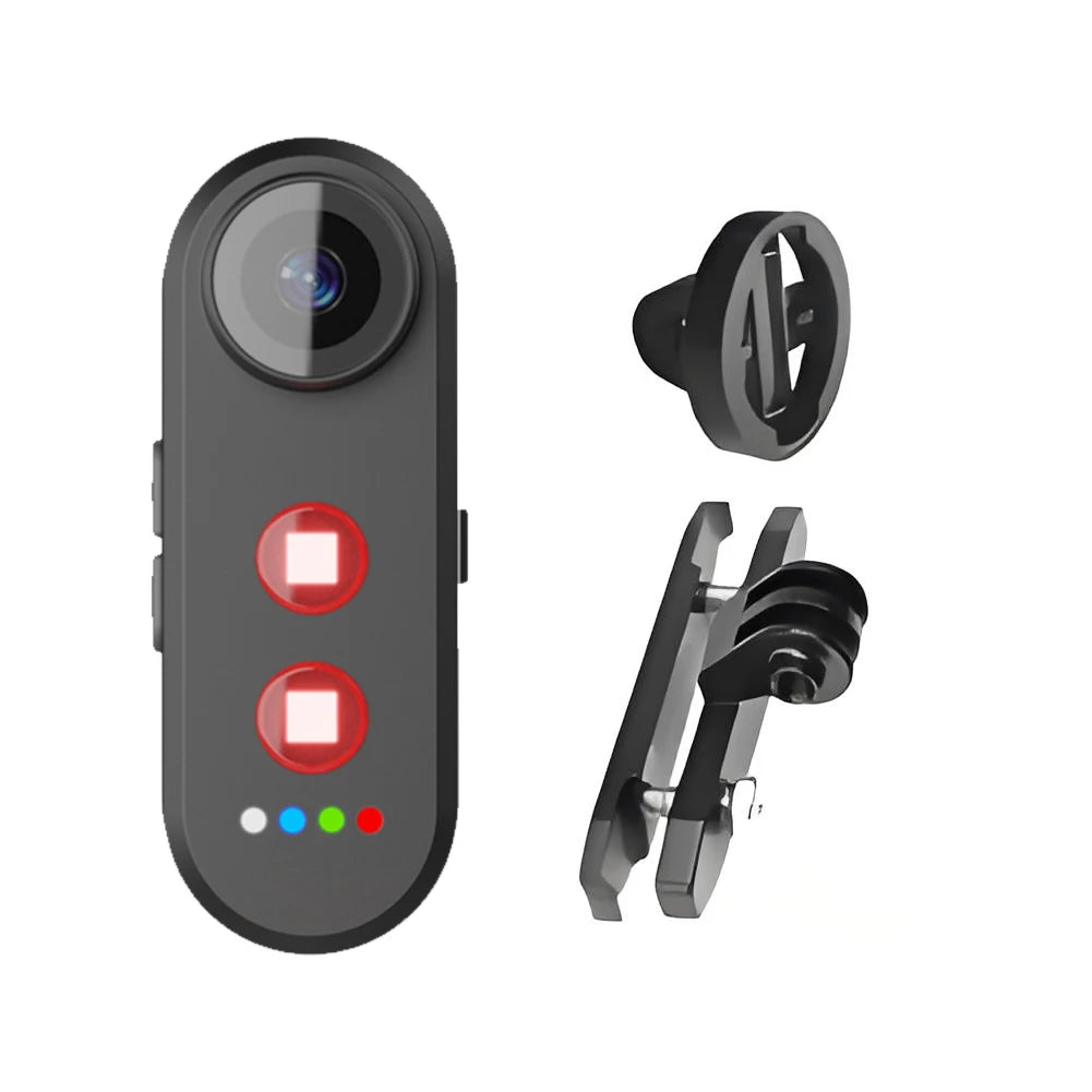 APWIKOGER Bike Camera With Tail Light 150 Degree Wide Angle