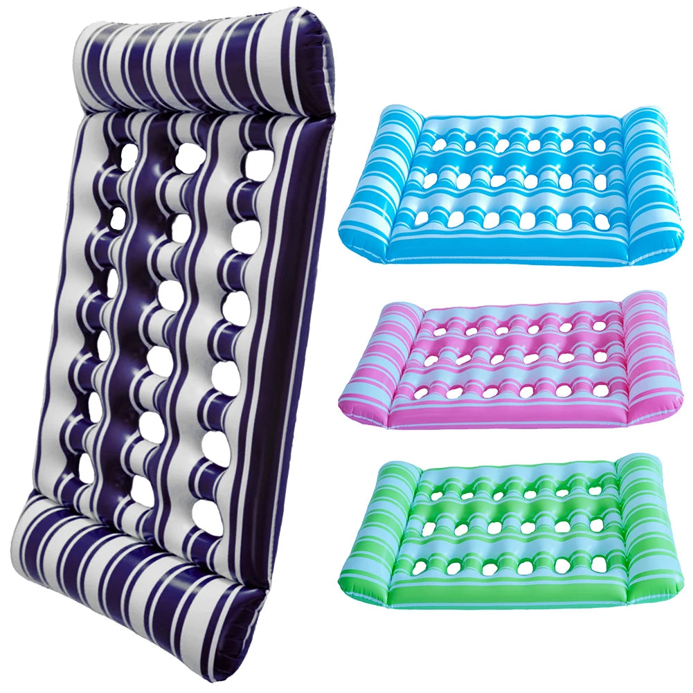 Hign-concerned Inflatable Water Hammock Pool Lounger