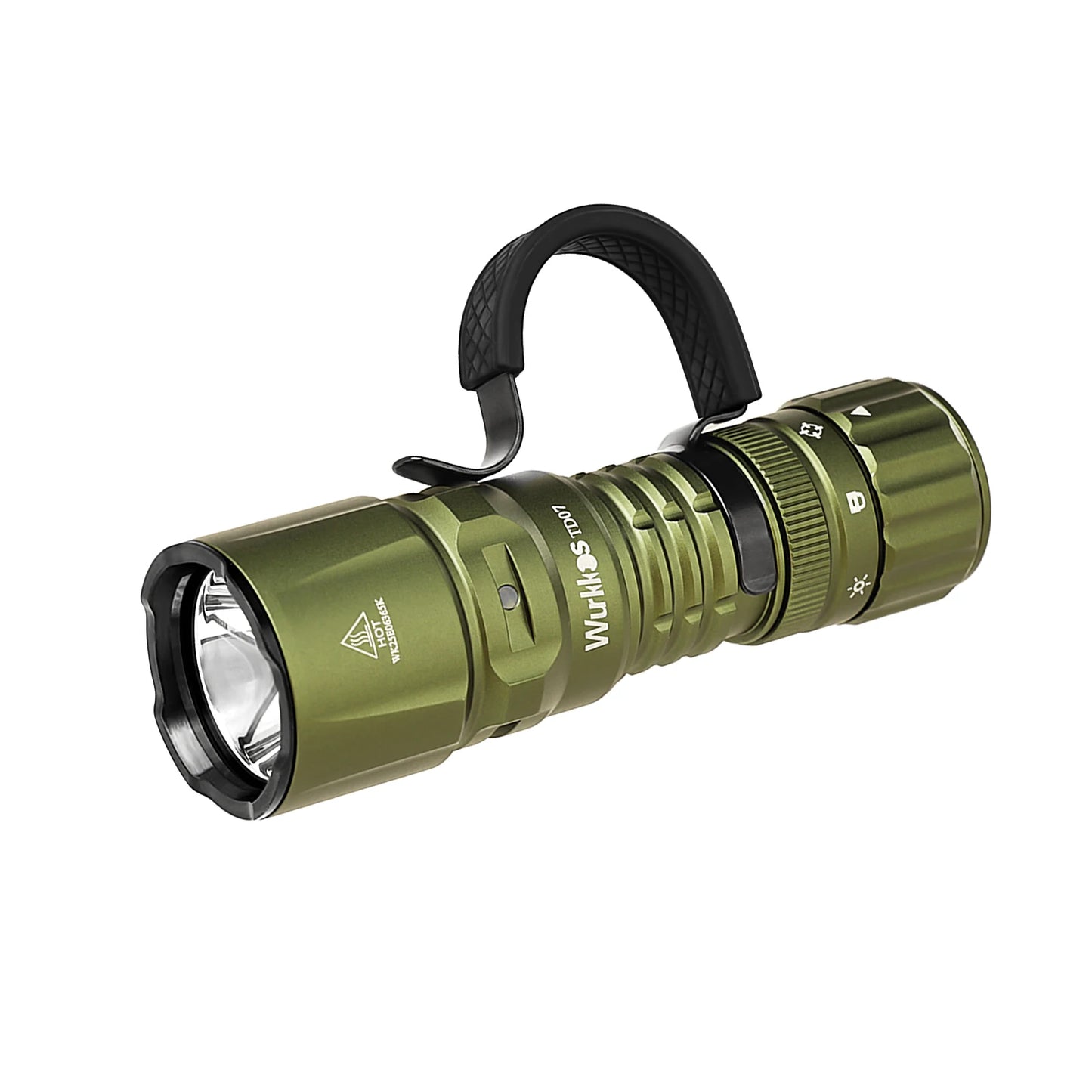 Wurkkos TD07 1300LM Long Throw Tactical Flashlight