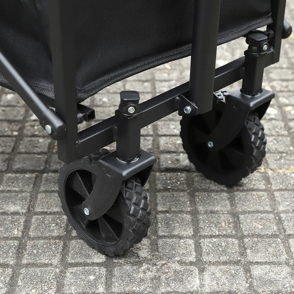 APWIKOGER Collapsible Wagon Cart Heavy Duty Foldable Utility Outdoor