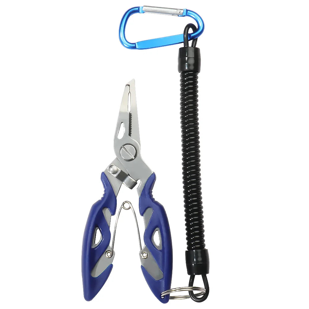 High-concerned Multifunction Fishing Pliers Split Ring Opener Hook Remover