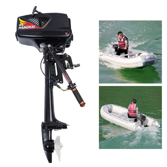 Hangkai Outboard Motor Water Cooled Two Stroke For Inflatable Boats
