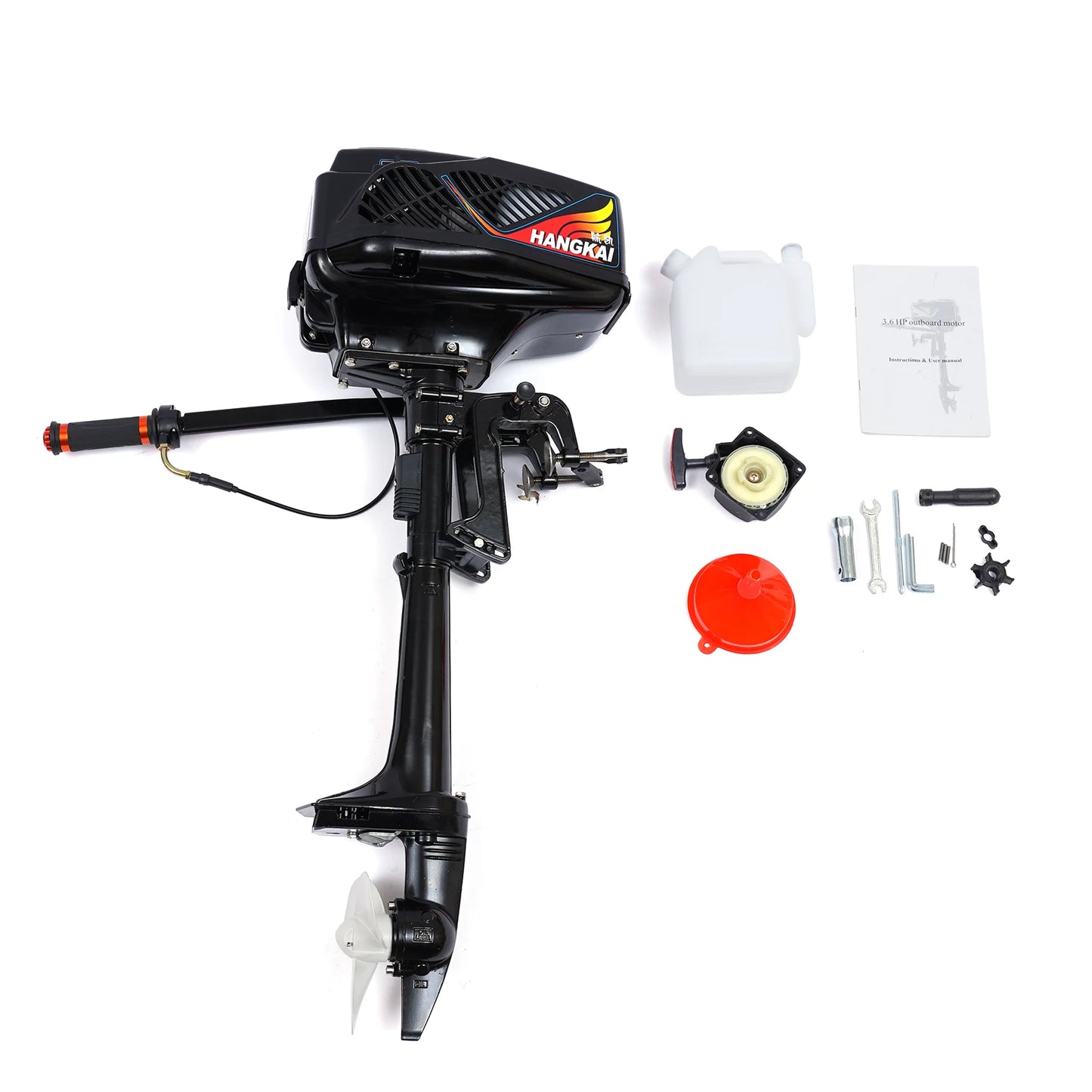 3.6 HP 2 Stroke Outboard Motor With Water Cooling System