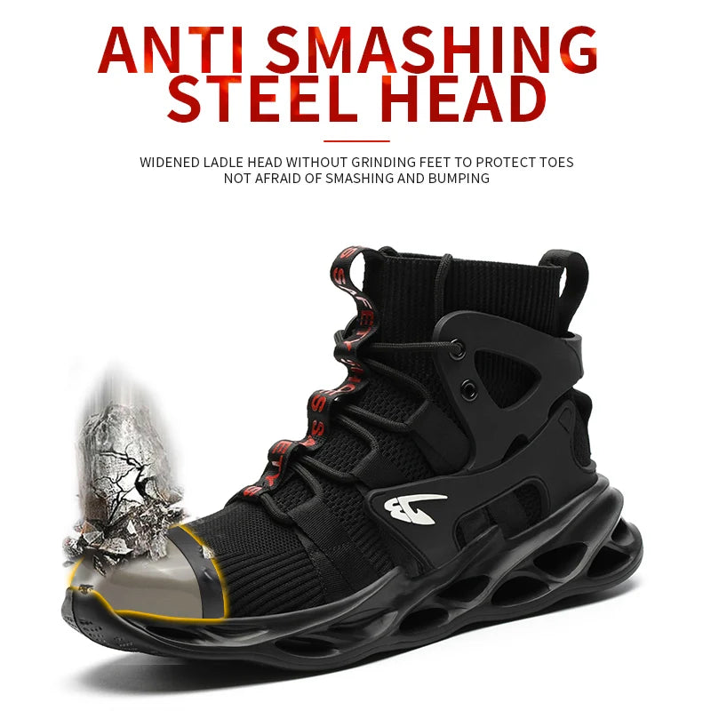 Department Name Breathable Anti Puncture Safety Shoes For Men