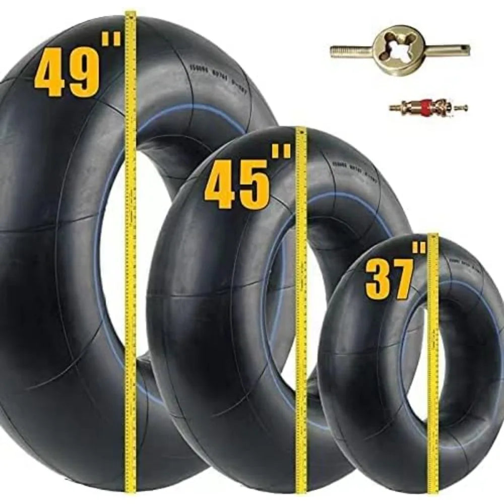 HOME Heavy Duty Rubber River Tube Floating And Pool Use