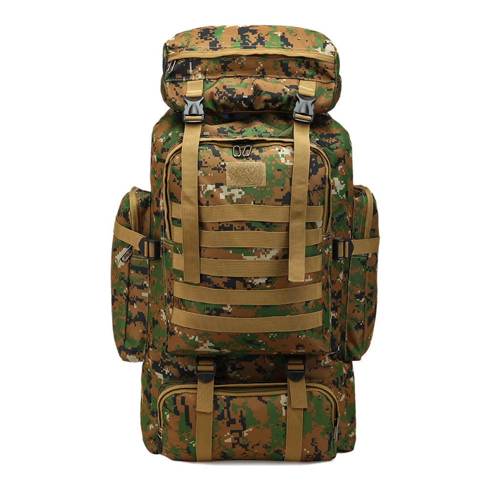 Tactical Outdoor Backpack Rucksack For Camping Hiking Trekking