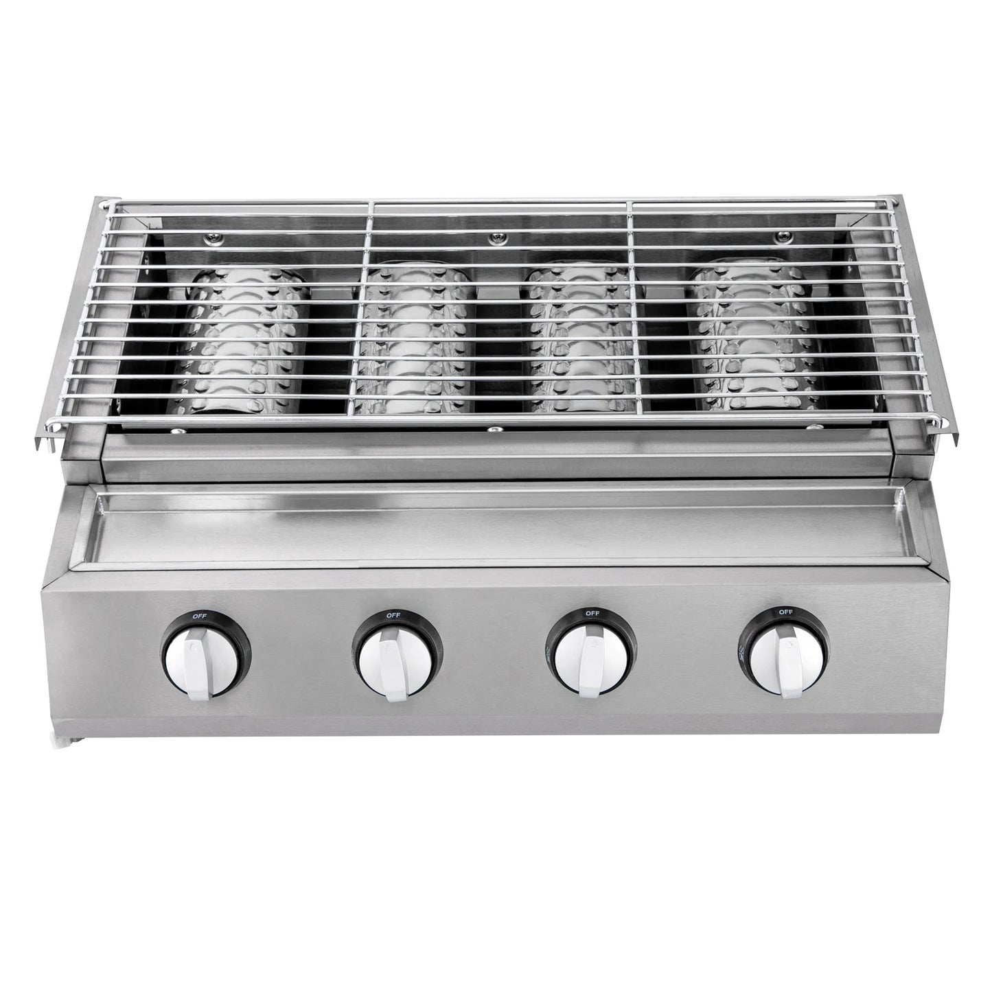 Grid Professional 4 Burner Smokeless Stainless Steel Portable Tabletop Grill