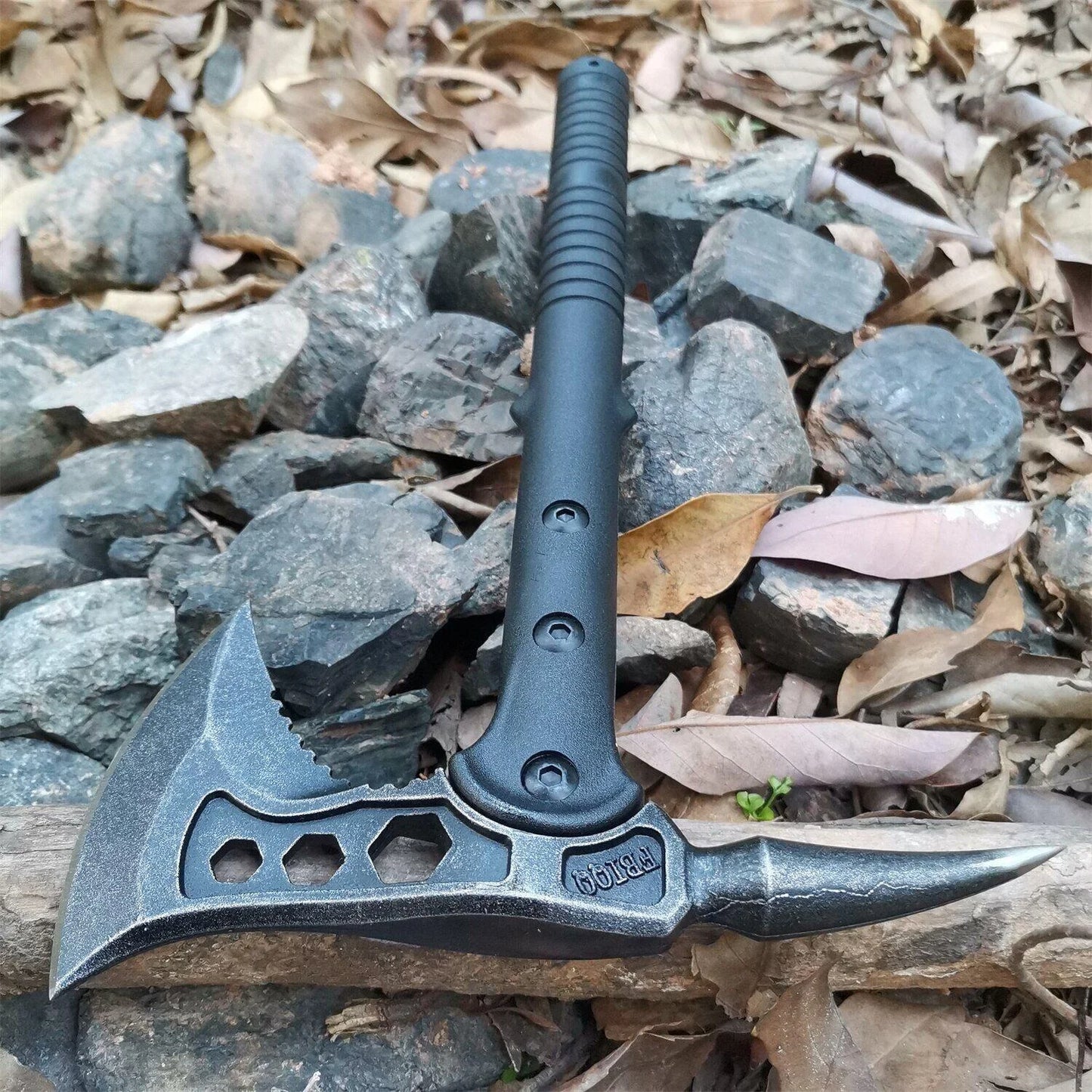 Outdoor Survival Camping Axe With Thick Nylon Cover For Self Defense