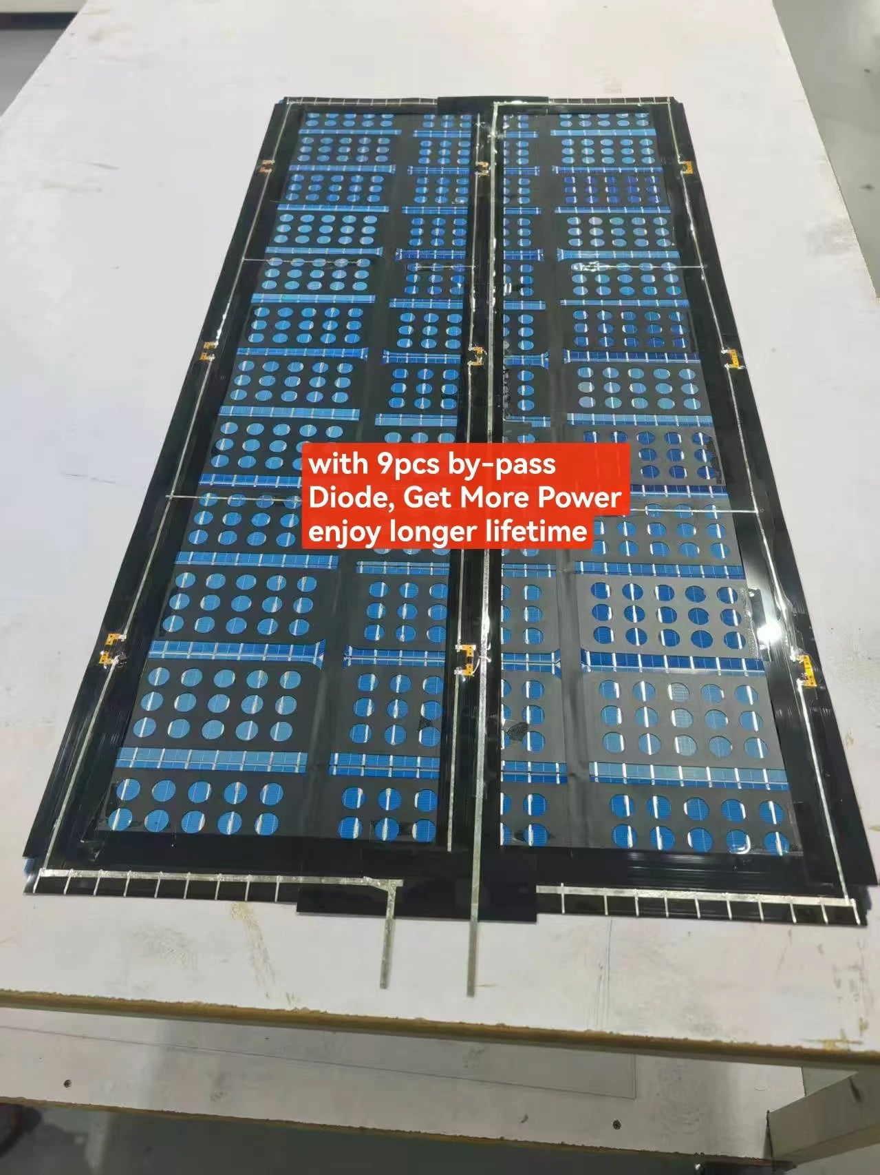 Solar Panel 330W 440W 220w 110W Flexible Panel Solar ETFE Film Coating Monocrystalline Solar Cell 1000w 12V Battery Charger