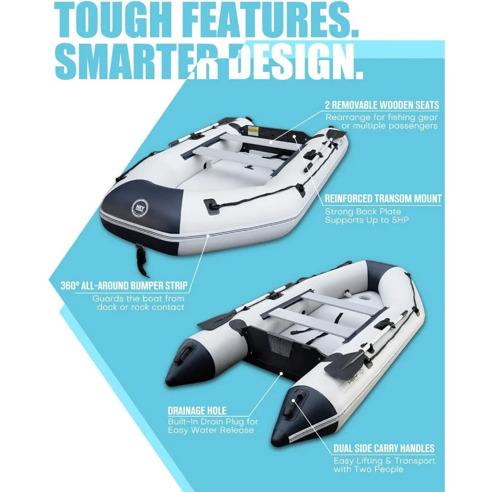 High-Con Concerned Dinghy Boat With Drop-Stitch Floor Portable Inflatable