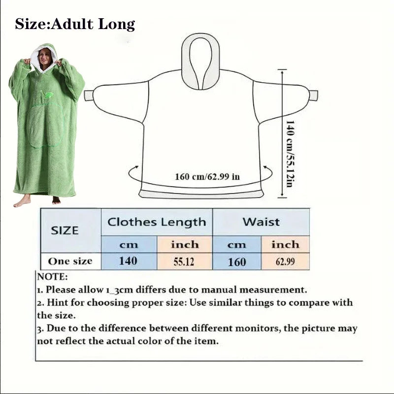 Zhejiang Wearable Hooded Blanket With Sleeves Polar Fleece For Adults