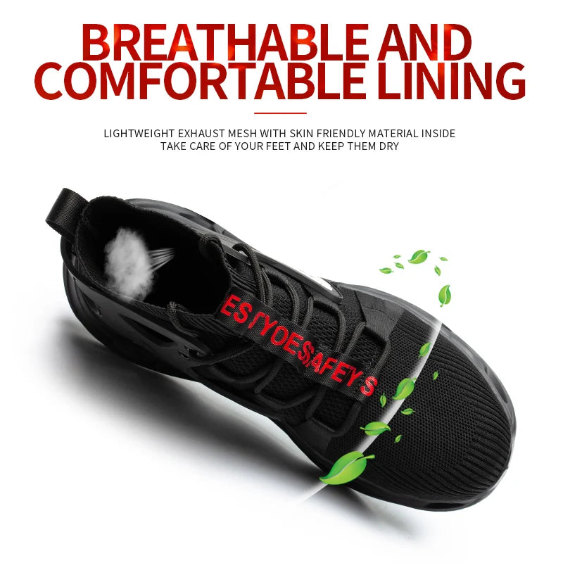 Department Name Breathable Anti Puncture Safety Shoes For Men
