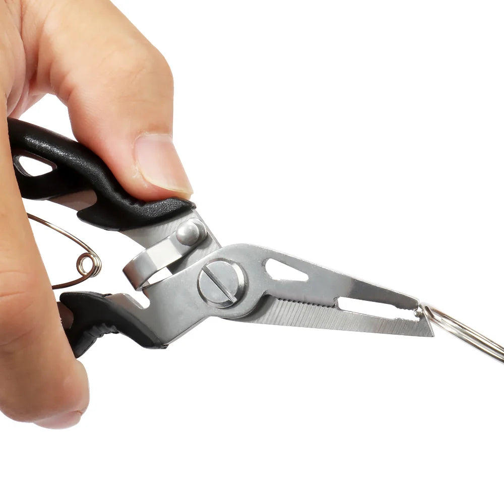 High-concerned Multifunction Fishing Pliers Split Ring Opener Hook Remover