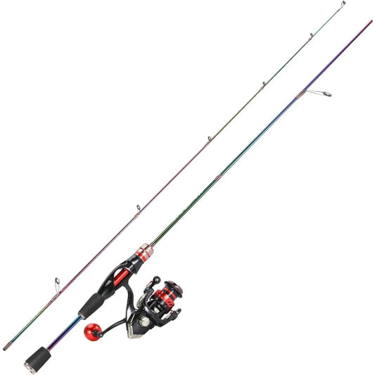 Ultralight Graphite Spinning Rod and Reel Combo for Precision Casting