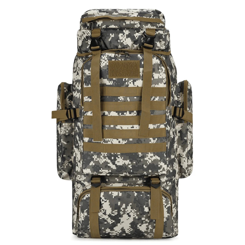 Tactical Outdoor Backpack Rucksack For Camping Hiking Trekking
