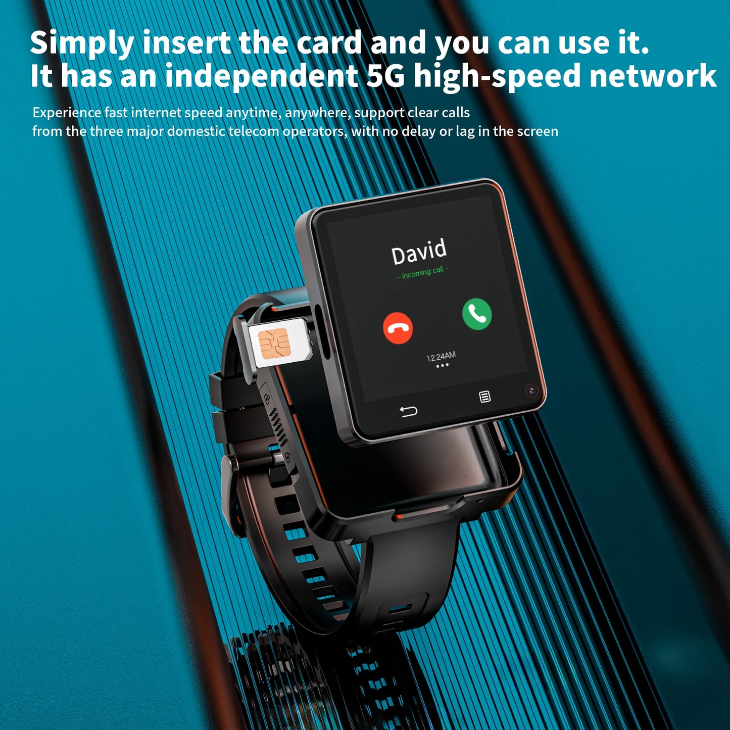 LOKMAT APPLLP 2 MAX Dual Camera Android Smartwatch Phone